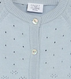 Cardigan - Strik - HCCillja - Blue Flax|Hust and Claire Online