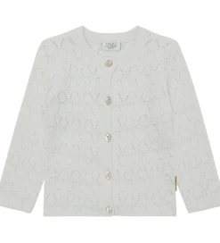 Cardigan - Strik - Cilja - White m. Hulmønster|Hust and Claire Discount
