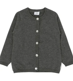 Cardigan - Strik - Cara - Grå Melange|Hust and Claire Hot