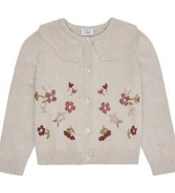 Cardigan - Strik - Camilia - Wheat Melange|Hust and Claire