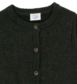 Cardigan - Clyde - Strik - Koksgrå Melange|Hust and Claire Hot