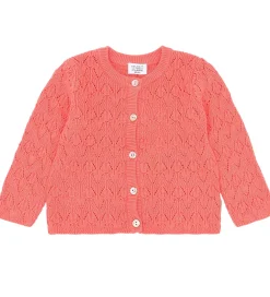 Cardigan - Strik - Cilja - Wild Coral|Hust and Claire Outlet