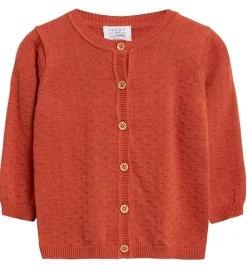 Cardigan - Strik - Cammi - Orange|Hust and Claire Hot