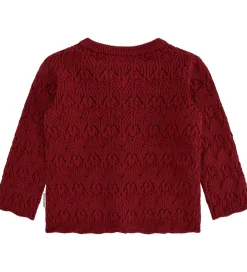 Cardigan - Strik - HCCilja - Teaberry m. Hulmøns|Hust and Claire New