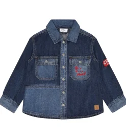 Denimskjorte - Ravn - Dark blue denim|Hust and Claire New