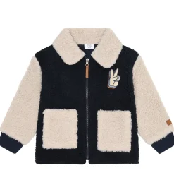 Fleecejakke - HCErik Teddy - More Navy|Hust and Claire New