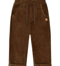 Fløjlsbukser - HCGarry Ottoman - Brown stone|Hust and Claire Outlet