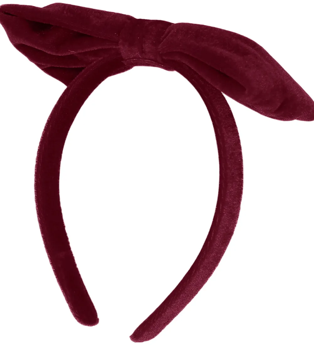 Hårbøjle - HCFannie - Teaberry m. Sløjfe|Hust and Claire New