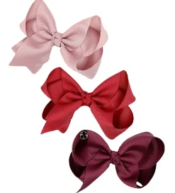 Hårsløjfer - 3-pak - 10,5 cm - HCFanetha - Teabe|Hust and Claire Online