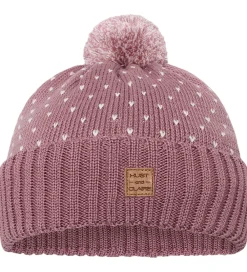 Hue - Uld/Bomuld - Strik - HCFalke - Pale Mauve|Hust and Claire Outlet