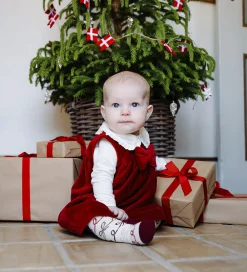 Kjole - Velour - HCKatinka - Molskin - Teaberry|Hust and Claire Sale