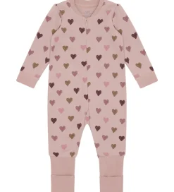 Natdragt - Uld/Bambus Viskose - HCManu Hearts Pu|Hust and Claire Outlet