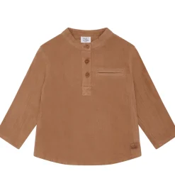 Skjorte - Musselin - Rasser - Warm Sand|Hust and Claire Best