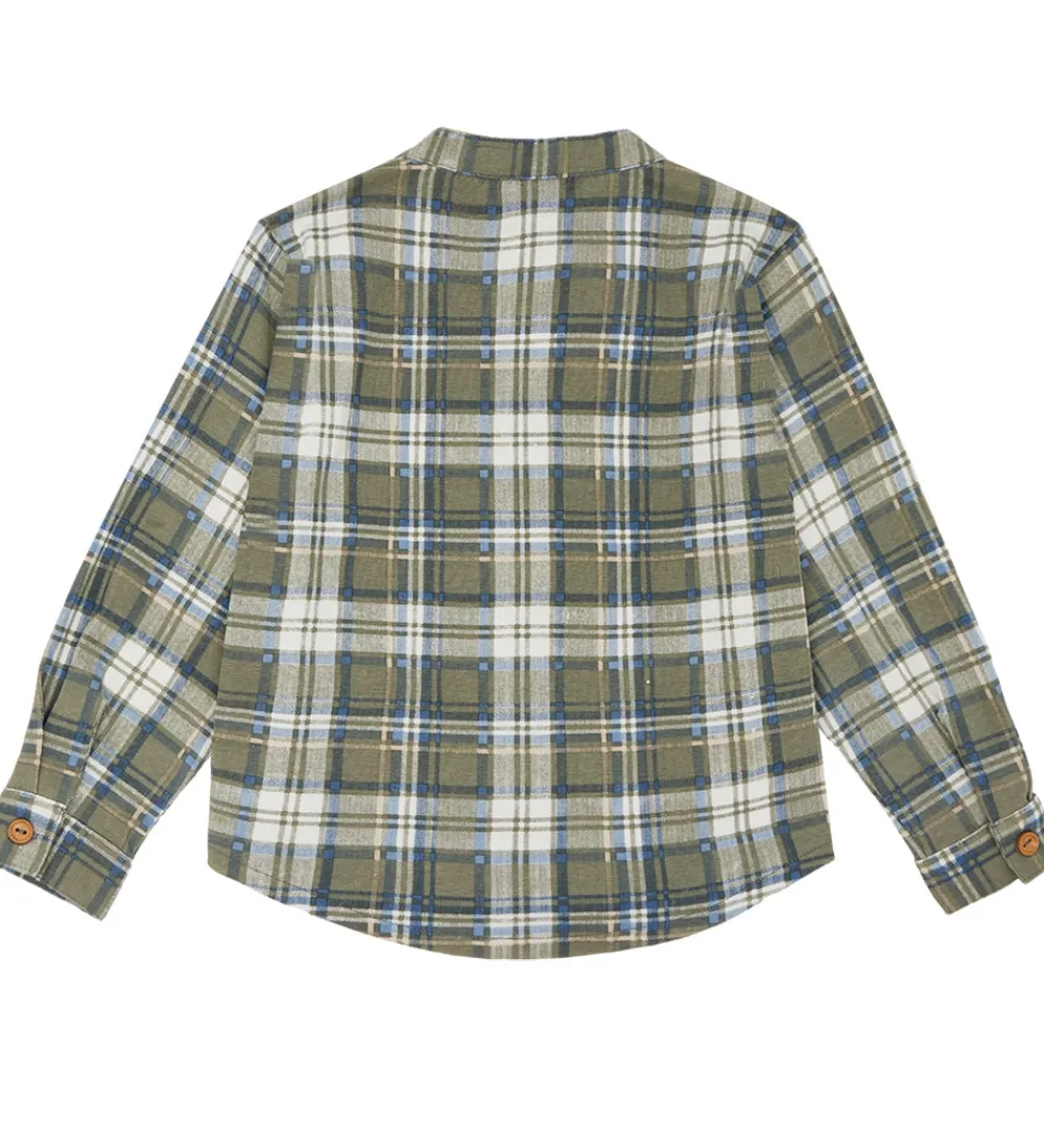 Skjorte - Ravn - Seagrass|Hust and Claire Sale