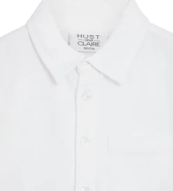 Skjorte - Ravn - Hvid|Hust and Claire New
