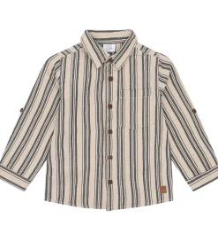 Skjorte - Bomuld/Hør - Rollo - Blues|Hust and Claire