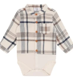 Skjortebody l/æ - HCBertil - Kit m. Tern|Hust and Claire