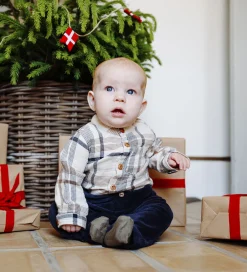 Skjortebody l/æ - HCBertil - Kit m. Tern|Hust and Claire