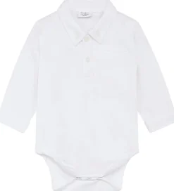 Skjortebody l/æ - HCBasil - Hvid|Hust and Claire Best