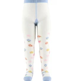 Strømpebukser - HCFrankie - Ivory m. Blomster|Hust and Claire Clearance