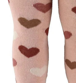 Strømpebukser - HCFrankie - Adobe Rose m. Hjerte|Hust and Claire Sale