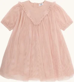 Tylkjole - HCKaroline - Dusty Rose m. Guldglimme|Hust and Claire Outlet