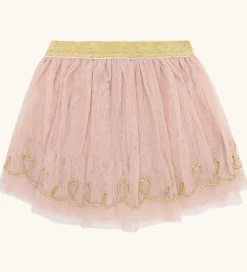 Tylnederdel - HCNinna - Dusty Rose m. Guldglimme|Hust and Claire Outlet