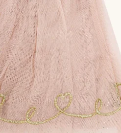 Tylnederdel - HCNinna - Dusty Rose m. Guldglimme|Hust and Claire Outlet