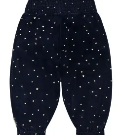 Velourbukser - HCTrine - More Navy m. Guld|Hust and Claire Clearance