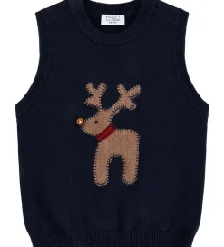 Vest - Strik - HCPerry Deer - More Navy|Hust and Claire Outlet
