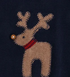 Vest - Strik - HCPerry Deer - More Navy|Hust and Claire Outlet