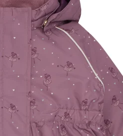 Vinterjakke - HCObia - Pale Mauve m. Hjerter/Bal|Hust and Claire Hot