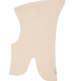 Elefanthue - 2-lags - Uld - Strik - Sand Melange|Huttelihut New