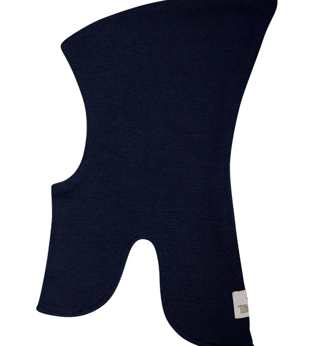 Elefanthue - 2-lags - Uld - Strik - Dark Navy|Huttelihut Outlet