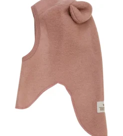 Elefanthue - Uldfleece - 1-lags - Burlwood m. Ører|Huttelihut Clearance