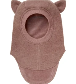 Elefanthue - Uld - 2-lags - Burlwood m. Ører|Huttelihut Hot