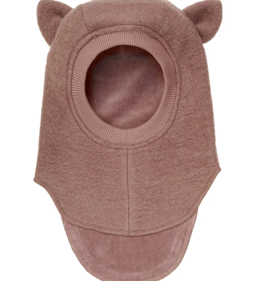 Elefanthue - Uld - 2-lags - Burlwood m. Ører|Huttelihut Hot