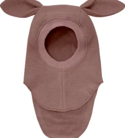 Elefanthue - Uld - 2-lags - Burlwood m. Ører|Huttelihut Hot