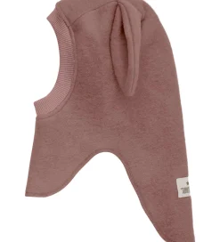 Elefanthue - Uld - 2-lags - Burlwood m. Ører|Huttelihut Hot