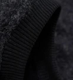 Elefanthue - Uld - 2-lags - Mørkegråmeleret m. Ører|Huttelihut Best