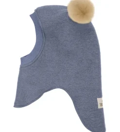 Elefanthue - Uld - 2-lags - Folkstone Gray m. Kvaste|Huttelihut Discount