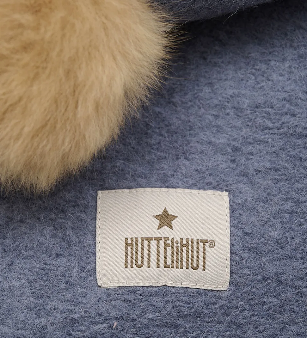 Elefanthue - Uld - 2-lags - Folkstone Gray m. Kvaste|Huttelihut Discount