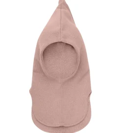 Elefanthue -2-lags - Uld - Strik - Mahogany Rose|Huttelihut Online