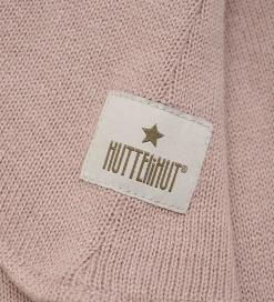 Elefanthue -2-lags - Uld - Strik - Mahogany Rose|Huttelihut Online