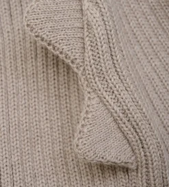 Hue - Uld - Strik - Dino - Camel Melange m. Takker|Huttelihut New