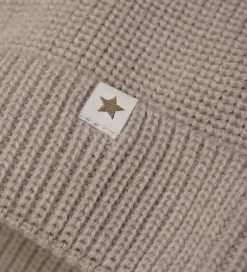 Hue - Uld - Strik - Camel Melange m. Kvaster|Huttelihut Discount