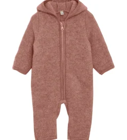 Køredragt - Uldfleece - Burlwood m. Ører|Huttelihut Best