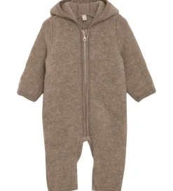 Køredragt - Uldfleece - Savannah Melange m. Ører|Huttelihut Discount