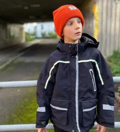 Vinterjakke - Norly - Navy m. Selvlysende Reflekser|ILDHU Discount