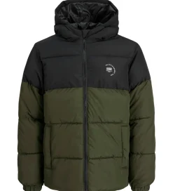 Dynejakke - JjMaze - Rosin/BLOCKING WITH WHITE LOGO|Jack & Jones Sale